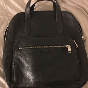 Fossil Riley Leather Backpack